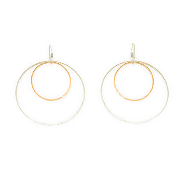 The Staple Double Hoop Earrings