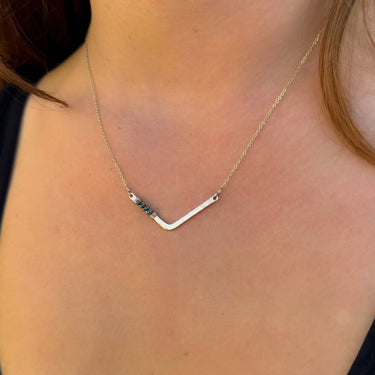 Diamond Chevron Necklace