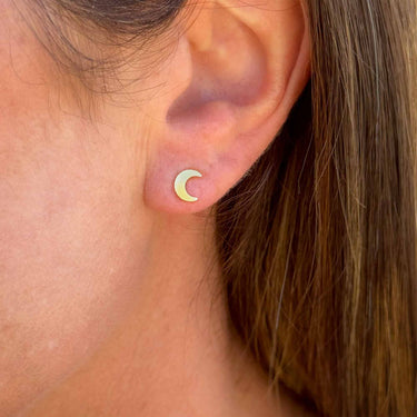 Crescent Studs