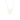 Gold necklace with chevron design on a white background