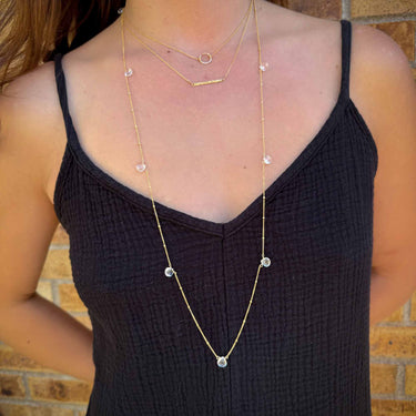 Ball and Stone Necklace