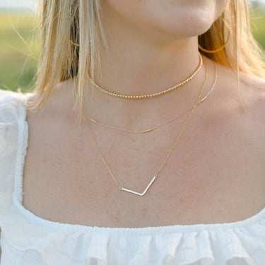 Chevron Necklace