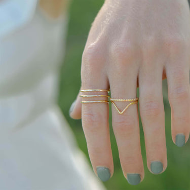 Chevron Ring