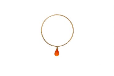 Large Carnelian drop hoop. SABINAJEWELRY.COM - Interchangeable jewelry gives you the ability to create your own endless styles, and to mix-and-match your jewelry piece. With a simple interchangeable lever-back, earrings can be made into necklaces and piled onto each other to create different styles.